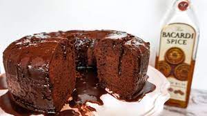 decadent chocolate rum cake a