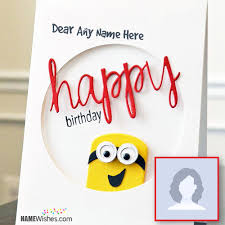 About press copyright contact us creators advertise developers terms privacy policy & safety how youtube works test new features press copyright contact us creators. Minion Birthday Wish Card With Name