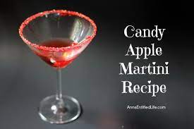 candy apple martini recipe