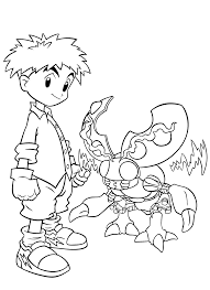 Free printable digimon coloring pages for kids. Free Printable Digimon Coloring Pages For Kids
