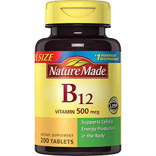 Supplements for vitamin b12 deficiency treatment and prevention. Nature Made Vitamin B12 500 Mcg Tablets Value Size 200 Ct Walmart Com Walmart Com