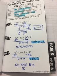 Multi Step Equations