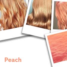 peach blonde hair color formulas