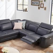 power reclining sectional sofa 4379e