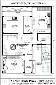 30x40 North Facing House Plans Top 5