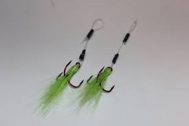 2 Bucktail Stinger Hooks 5 Pack