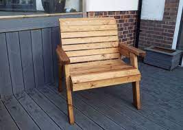 Large Chair Wooden Garden Chair W98