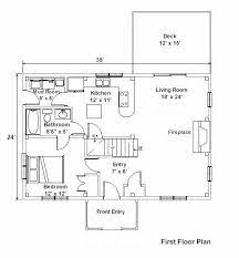 24x36 Post Beam House With A Nice