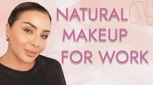 natural makeup for work tutorial nina