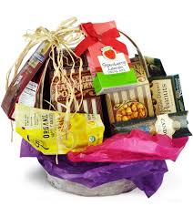 bountiful holiday gift basket send to