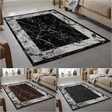 modern plain rugs black grey brown
