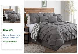 7 piece bedroom set for $199. Amazon 20 Off Geneva 7 Piece Comforter Sets Queen Comforter Set 50 Shipped Reg 199 Hip2save