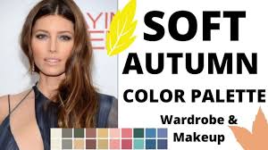 soft autumn color palette colors for