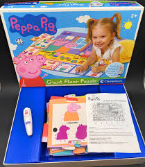 peppa pig giant floor puzzle with