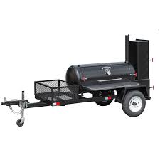 ts120 barbeque smoker trailer w warmer