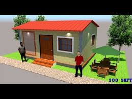 300 Sqft Small Village House Design Ii
