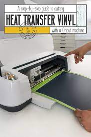 how to use heat transfer vinyl with a