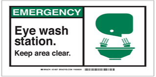 emergency shower and eyewash safety