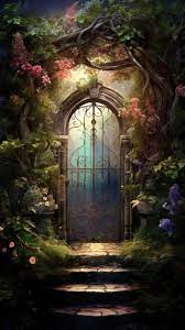 Enchanted Secret Garden Gate Entrance