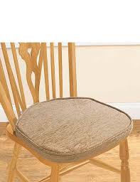 Chenille Dining Seat Pads Chums