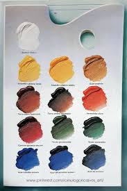 List Of Oil Paint Colours Цветы Оттенки