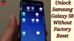 Bypass lock screen with toolkit without losing data force factory reset your samsung galaxy use smart lock to unlock your phone automatically. Unlock Samsung Galaxy S8 Without Factory Reset Format Youtube