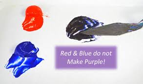 Red And Blue Dont Make Purple Celebrating Color