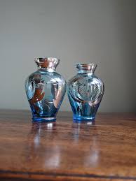 Buy Antique Silvered Venetian Vases