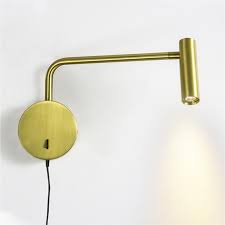 Swing Arm Adjustable Wall Lamp