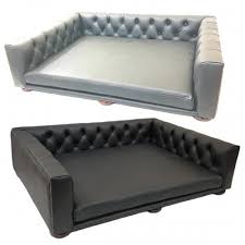 Kensington Sofa Dog Bed In Leather Or