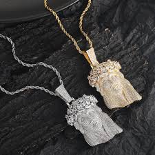 hip hop large person pendant necklace