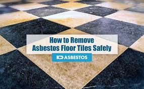 Which, at that time, the concrete floor was poured sloping for drainage, tile heated to bend and adhere to it. How To Remove Asbestos Floor Tiles Safely