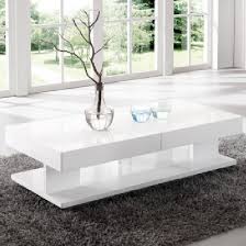 High Gloss Coffee Table With Storage