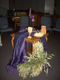 The ashes used on ash wednesday are usually derived from burning the blessed palm branches of the last palm sunday celebration. Ash Wednesday 2009 Lent Decorations For Church Church Altar Decorations Church Easter Decorations