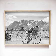 french bicycle vintage canvas