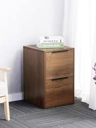 2 drawer wood filing cabinet file