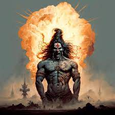 angry rudra lord shiva images