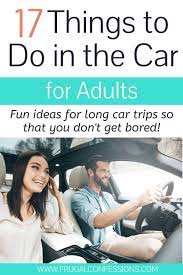 19 things to do in a long car ride