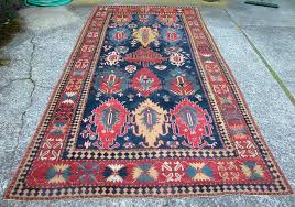 very rare central asian carpet circa