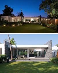 15 Examples Of Single Story Modern Houses From Around The World | Modern  house facades, Contemporary house exterior, Facade house gambar png