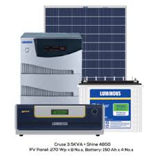 2kw solar system in india with