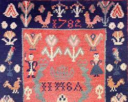 the swedish rug weaving history of