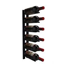 Wall Rails Modern Metal Wine Rack