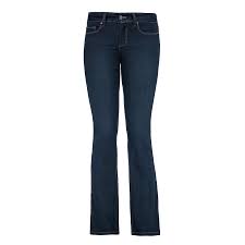 Womens Bootcut Jeans In Deep Blue