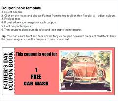 Coupon Book Template Word Best Templates For Google Slides