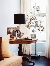round accent table styling ideas
