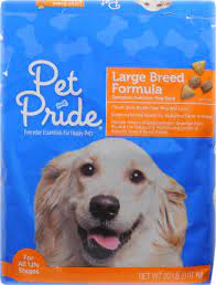 Maybe you would like to learn more about one of these? Pet Pride Large Breed Formula Dry Dog Food 20 Lb Ralphs