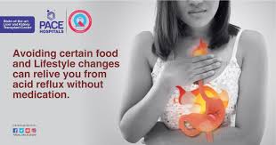 acid reflux and follow healthy lifestyle
