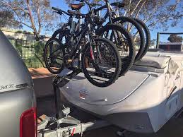bike rack and jayco mount for caravan