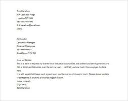 Thank You Letter Employee Free Word Excel Pdf Format Letters After